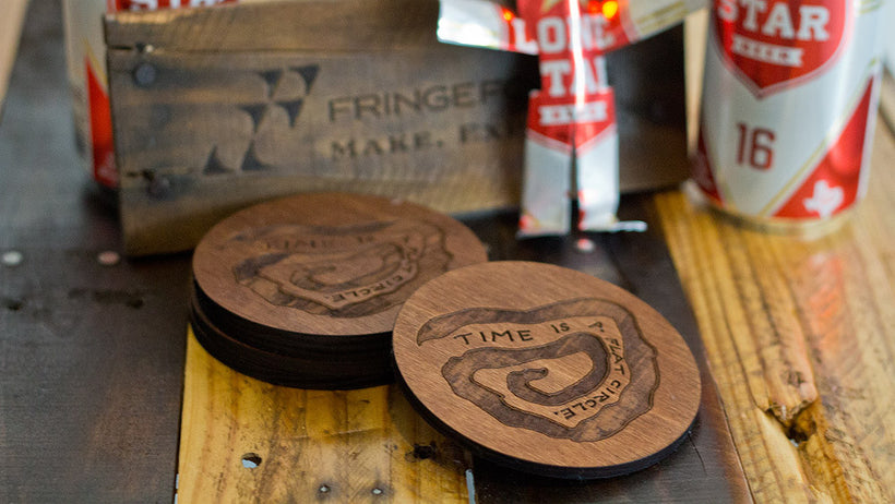 Time Is A Flat Circle - Coaster Set