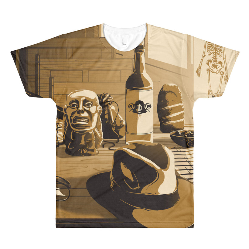 Desk of Dr. Jones: All-Over Printed T-Shirt