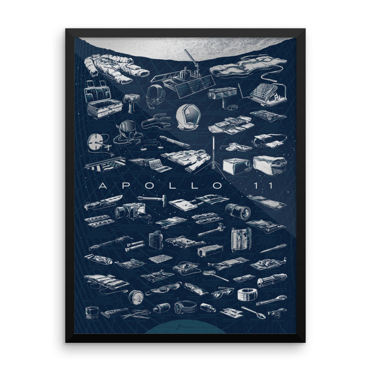 Apollo 11 Collection: Framed poster