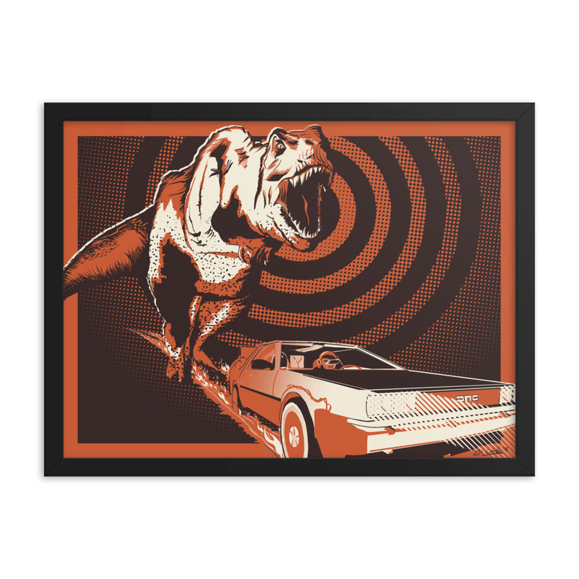 Outta Time Framed poster