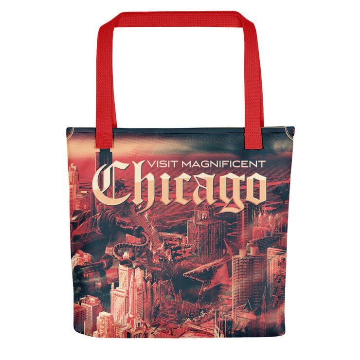 The Ruins of Chicago: Tote bag