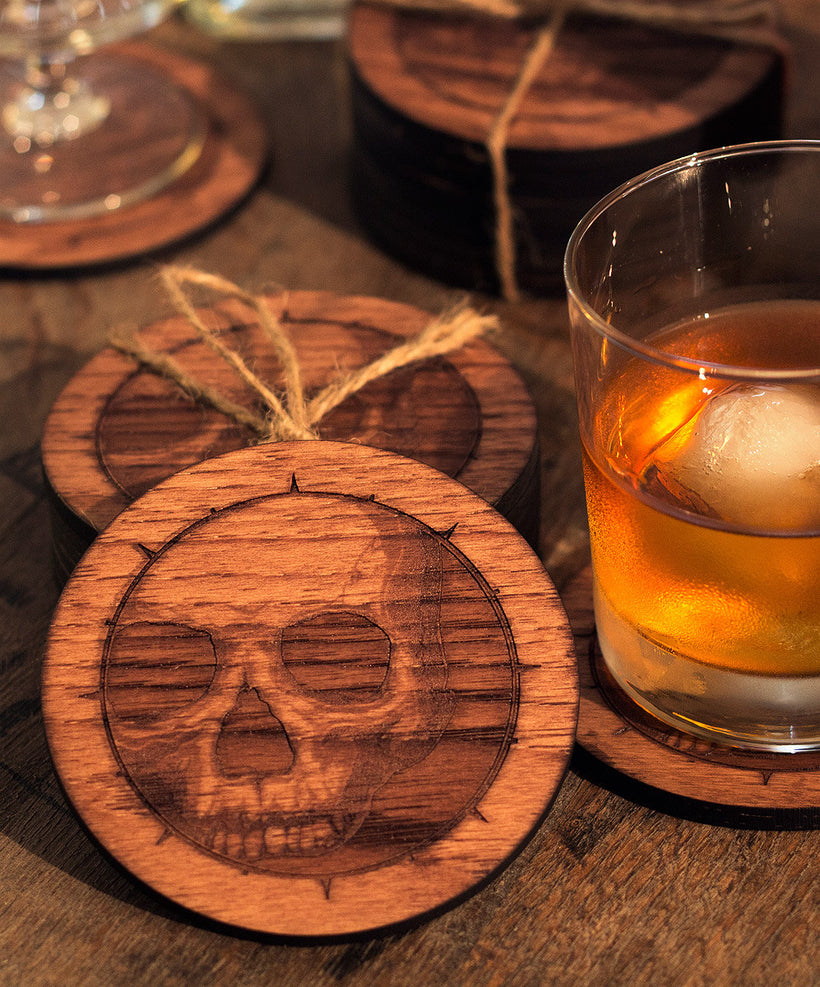 Marauders Skull Coasters