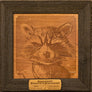 What's a Raccoon? Wood Portrait