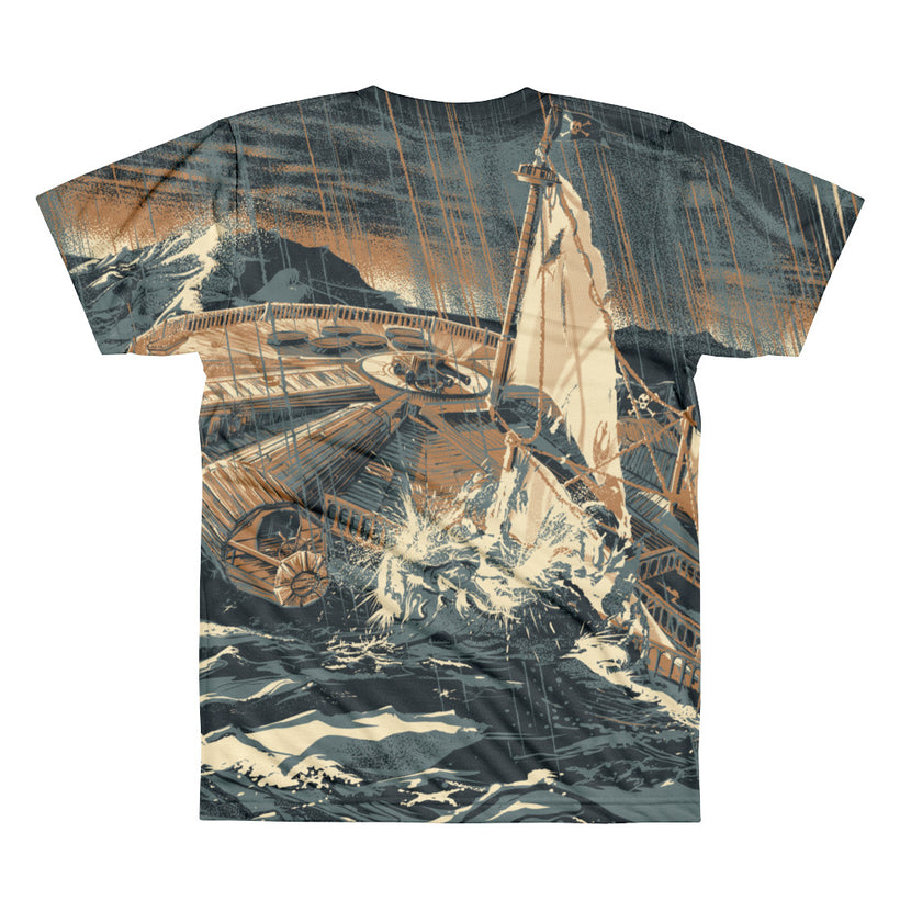 Falcon of the Seven Seas: All-Over Printed T-Shirt