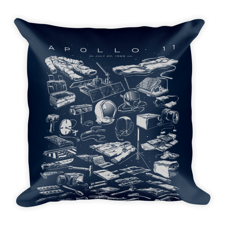 Apollo 11 Collection: Square Pillow
